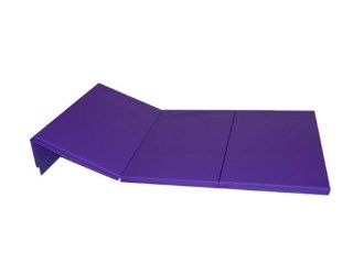 PURPLE Bonded Foam Gymnastic Tumbling Mat 4x8 2 thick