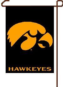 Iowa Hawkeyes 11x15 Garden Flag