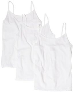 Hanes Girls 7 16 3 Pack Camisoles Clothing