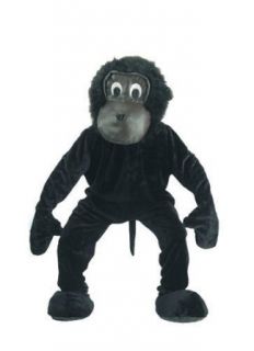 Scary Gorilla Mascot Costume Set   X Large 16 18 Clothing