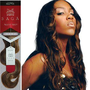 SAGA Aksent Body Remy Weave, 16 inch Beauty