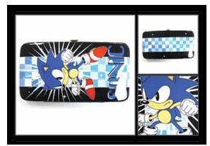 Sonic The Hedgehog Printed Hinge Wallet Shoes