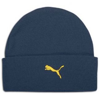 Puma Cat Knitted Hat ( sz. One Size Fits All, Navy/Super