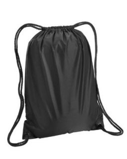 Liberty Bags Drawstring Backpack, Black, One Size. 8881