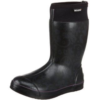 Bogs Womens Taylor Corsage Boot,Black,11 M US Shoes