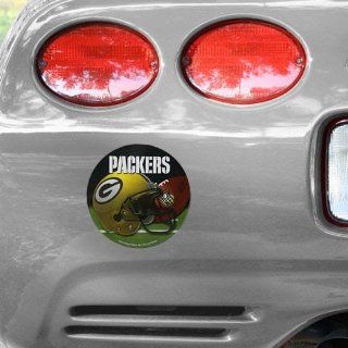 Green Bay Packers 4.5 Round Vinyl Decal Sticker Sports