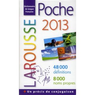 Dictionnaire Larousse de poche plus (édition 2013)   Achat / Vente