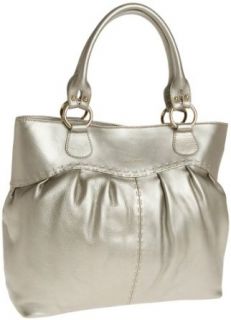 Charles David Madrid Large Tote,Silver,one size Clothing