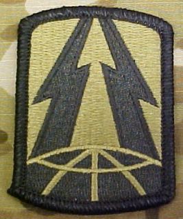335th Signal Brigade OCP Multicam TM Patch: Clothing