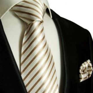 Paul Malone Necktie Set 100% Silk Mens Tie + Handkerchief