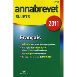 Français (édition 2011)   Achat / Vente livre C. De Cazanove