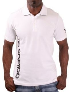 Adidas Mens Polo Shirt Pique Trefoil Clothing