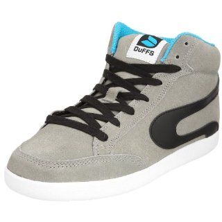 DuFFS Mens G4 Hi Skate Shoe,Grey/Black,7 M US Shoes