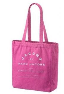 Marc By Marc Jacobs Cotton Jacobs Tote Bag Fuschia