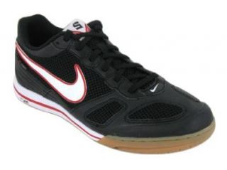 NIKE AIR GATO INDOOR SOCCER SHOES 11.5 (BLACK/WHITE/SPORT RED): Shoes