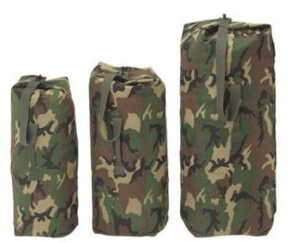 Camouflage Jumbo Duffle Bag Clothing