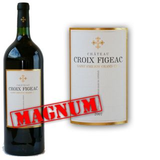 Figeac 2007 magnum   Achat / Vente VIN ROUGE La croix Figeac 2007