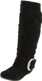  Madden Girl Womens Crytikal Boot,Black Fabric,6 M US: Shoes
