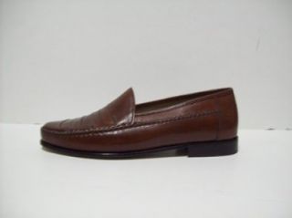  Stacy Adams Mens Hayward Leather Loafer (8.5M Cognac) Shoes