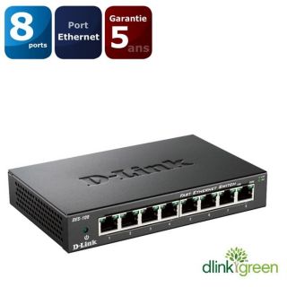 Link Switch 8 ports 10/100mbps Boitier Métal   Achat / Vente SWITCH