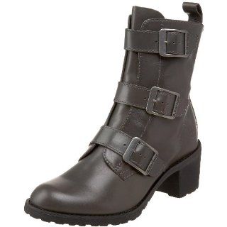 Martens Womens Aletta Buckle Boot,Grey,9 F(M) US / 11 B(M) US: Shoes