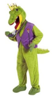Mardi Gras Alligator King Costume (Standard Adult