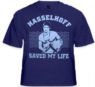 Hasselhoff Saved My Life T Shirt #2  Baywatch David
