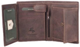 Visconti Hunter 709 Mens Coin & ID Holder Tri Fold Wallet
