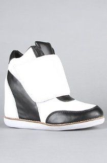Jeffrey Campbell The Teramo Sneaker 5 Black & Ivory Shoes