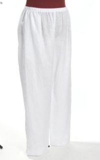 Kedem Sasson White linen pant one size Clothing