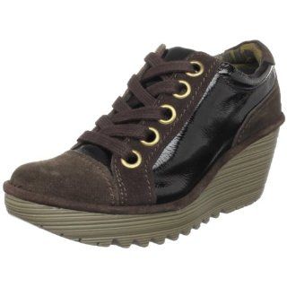 Yves Lace Up Wedge,Expresso/Dark Brown,36 M EU / 5 B(M) US Shoes