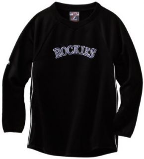 MLB Colorado Rockies Long Sleeve Crew Neck Thermabase Tech