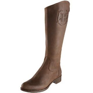 Equestrian H Style Boot,Dark Brown,35 EU (US Womens 5 M) Shoes