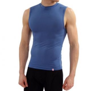 New Balance Compression Crew Neck Muscle Tank   Royal Blue