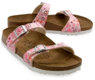  New Birkenstock Tahiti Scatter Pink Ladies 38 N 7 $80 Shoes