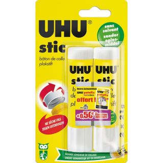 UHU Colle Stic Blanc 2x21gr   Achat / Vente COLLE   ADHESIF UHU Colle