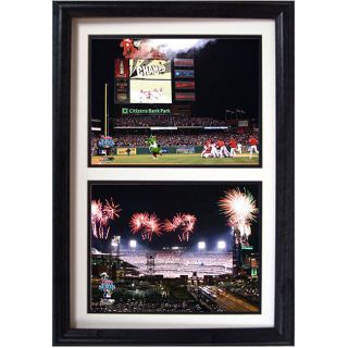 Phillies 2008 World Series Framed Double Photo