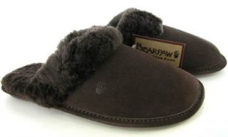  $40 Bearpaw Scuff Womens Slippers Shoes Sheepskin 10: Shoes