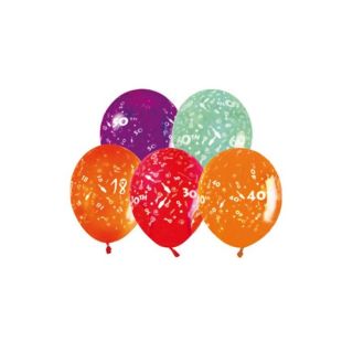 (20)   Achat / Vente BALLON DECORATIF 10 Ballons chiffres (20