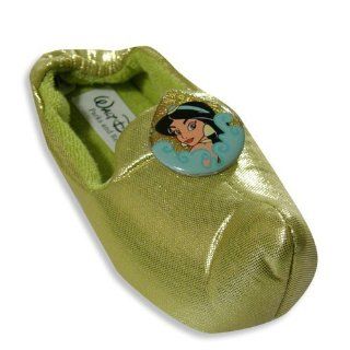 Princess   Toddler Girls Jasmine Slipper, Gold 19368 M7 8: Shoes