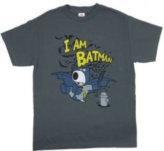I Am Batman   Family Guy T shirt: Clothing
