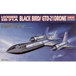 SR71 A Black Bird / GTD 21 Drone   Lockheed SR71 A Black Bird / GTD 21