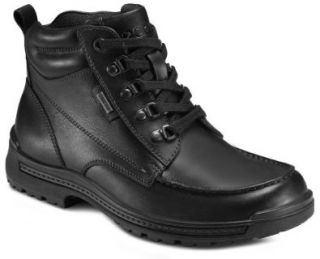 Ecco Iron Moc Black Waterproof Gore Tex 42 Shoes