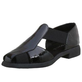  Aerosoles Womens 4 Give Fisherman Sandal,Black Patent,5.5 M Shoes