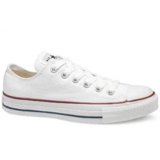 Star Low Top Optical White Canvas Shoes with Extra Pair of White Laces