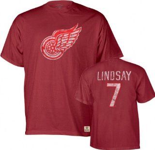 Ted Lindsay Old Time Hockey NHL Alumni Detroit Red Wings T