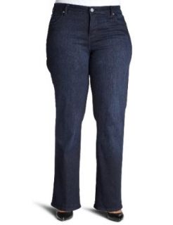 KUT Womens Plus Size 5 Pocket Stretch Basic Bootcut Jean