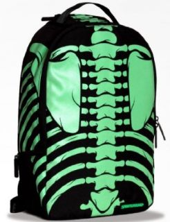 Sprayground Glow in The Dark Bones Backpack: Clothing
