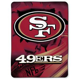 San Francisco 49ers 60x80 Raschel Blanket Sports