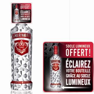 Smirnoff rouge 21 70cl Lumineuse   Vodka Premium   70cl   livrée